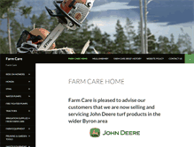 Tablet Screenshot of farmcare.com.au